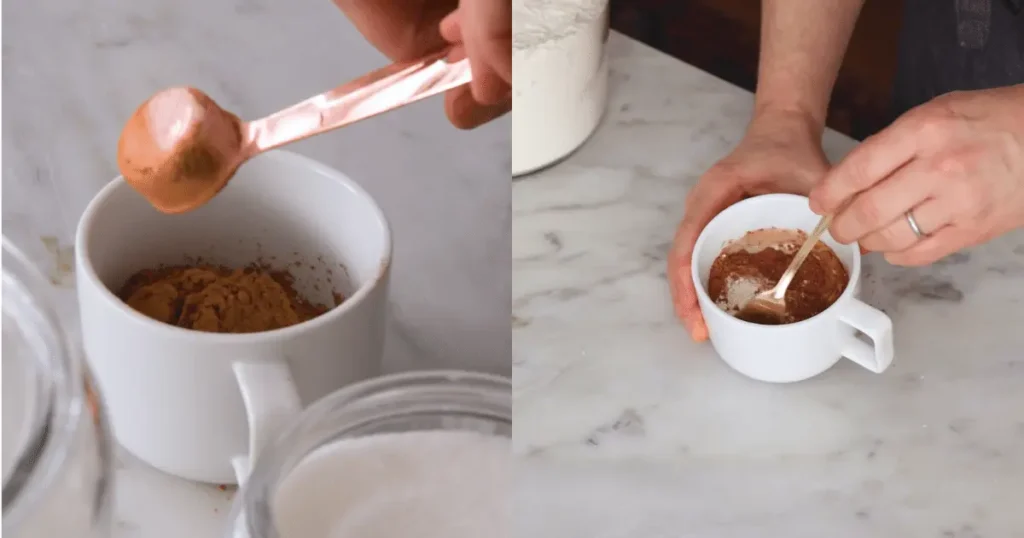 A delicious single-serving chocolate mug cake, perfect for satisfying your sweet cravings in minutes!