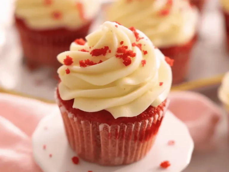 Decadent Red Velvet Cupcakes Recipe