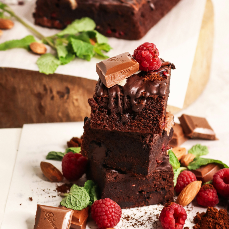 Indulgent selection of chocolate cakes including rich fudge, decadent chocolate ganache, and classic chocolate layer cakes, showcasing the irresistible variety found in the Chocolate Cakes category.